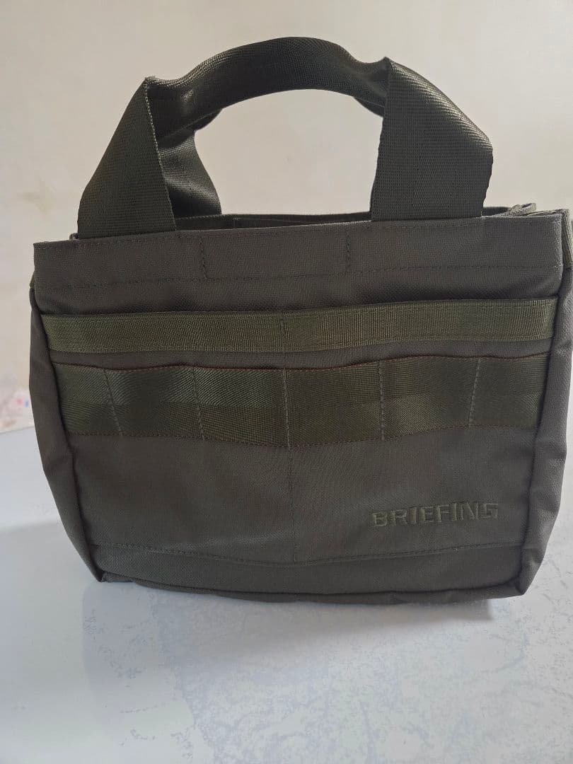 BRIEFING ラウンドバッグ　ラウンドトート 収納袋、紙袋付き　新品未使用