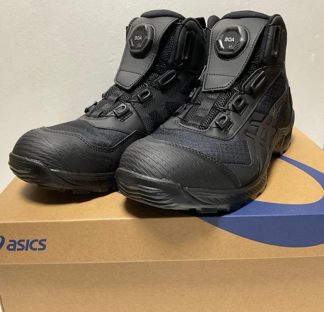 ①アシックス安全靴 WINJOB CP604 G-TX BOA 26.5cm