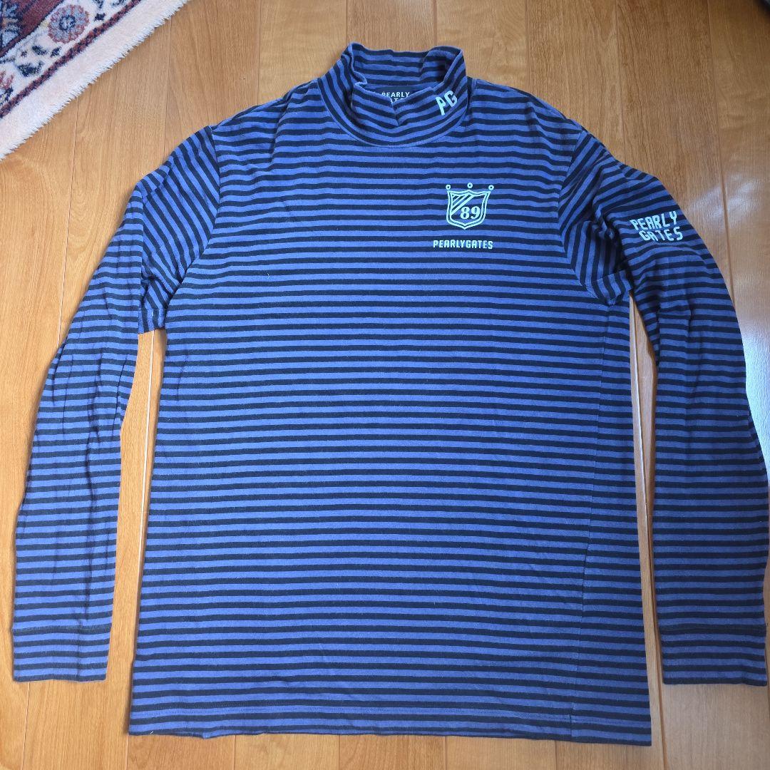 PEARLY GATES モックネック サイズ4 ネイビーメンズレディース - メルカリ