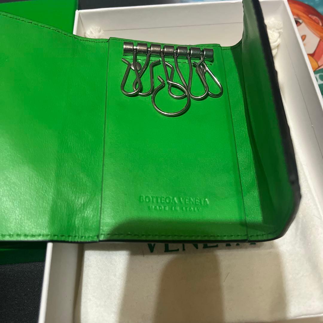 BNTTEGA VENETA ボッテガヴェネタ6連キーケース