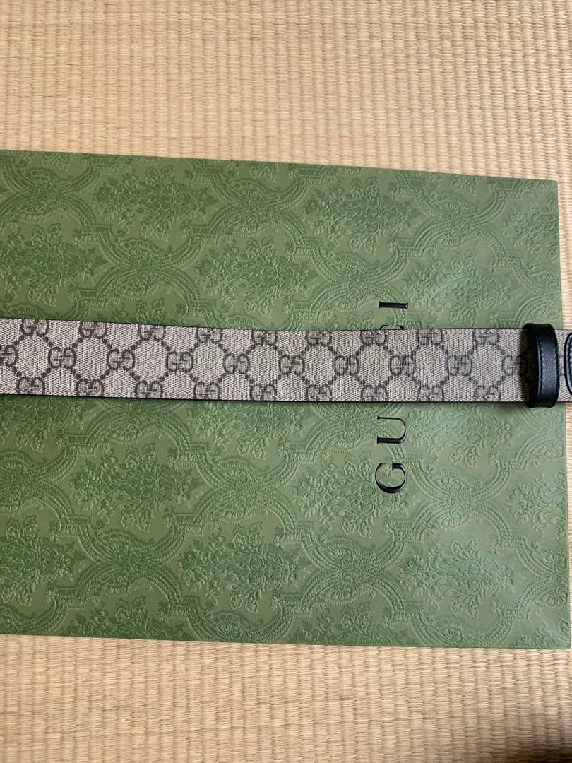 新品GUCCI ダブルGバックル ベルト 箱付き