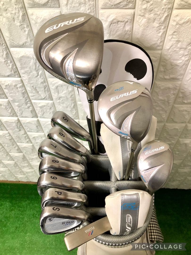 初心者おすすめ☆レディース ゴルフクラブセット☆ミズノ☆キャディバッグ付