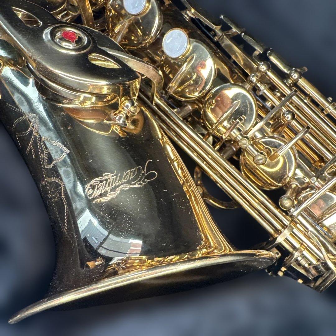 Kaerntnerアルトサックス本体 赤い装飾 ケース付き