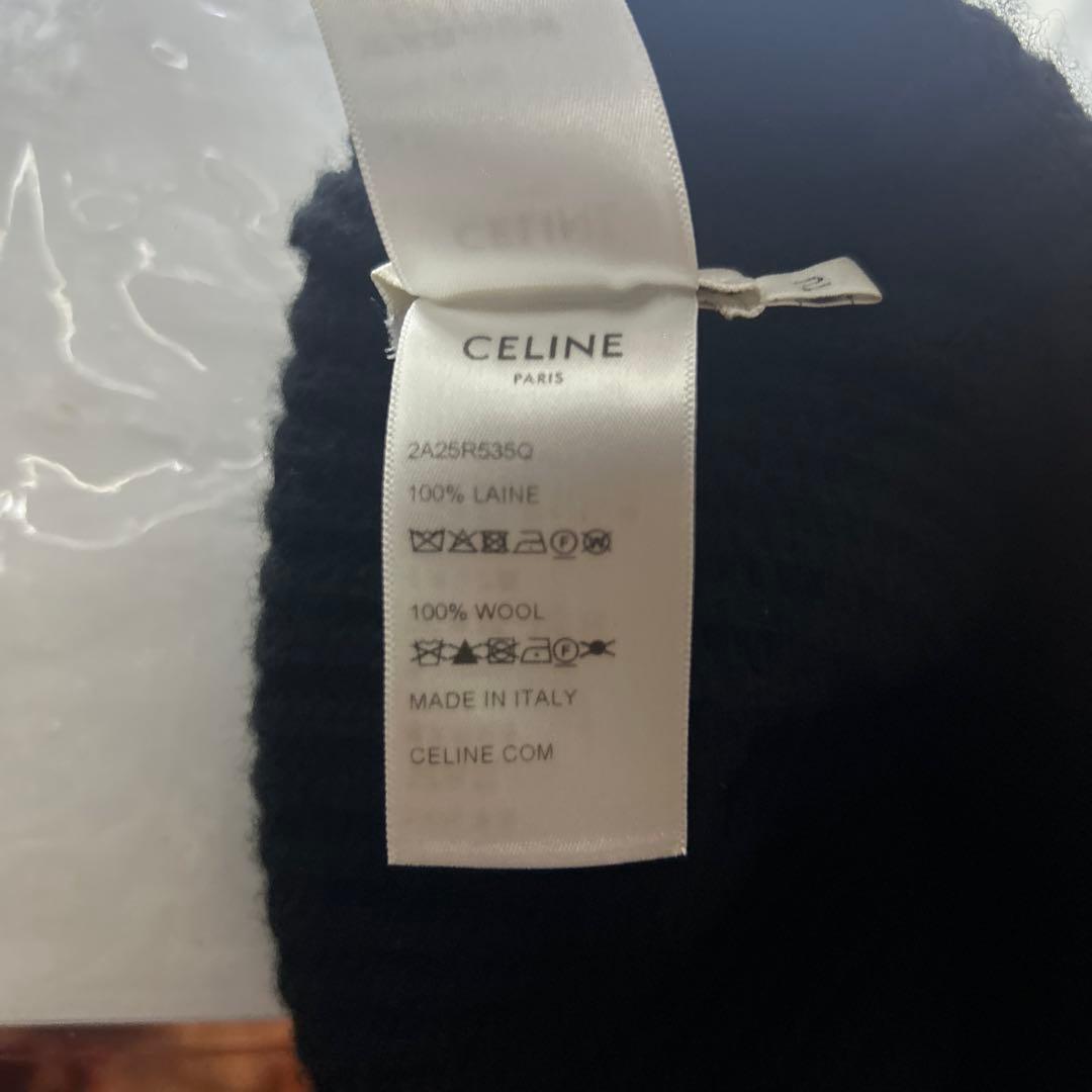 パ*ん様 CELINE ブラック ニット帽 71
