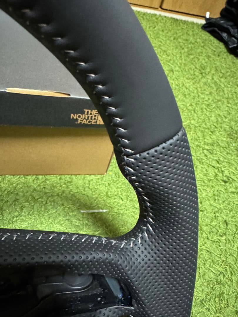 8WアウディA4Sライン用フラットボトムステアリング