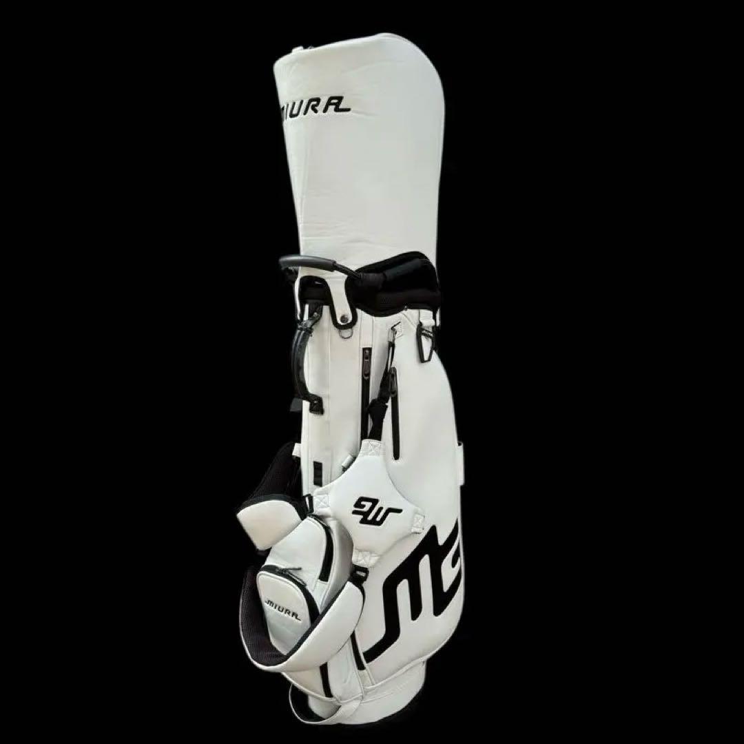 MIURA（三浦技研） キャディバッグ スタンド付き フード・カバー類付属
