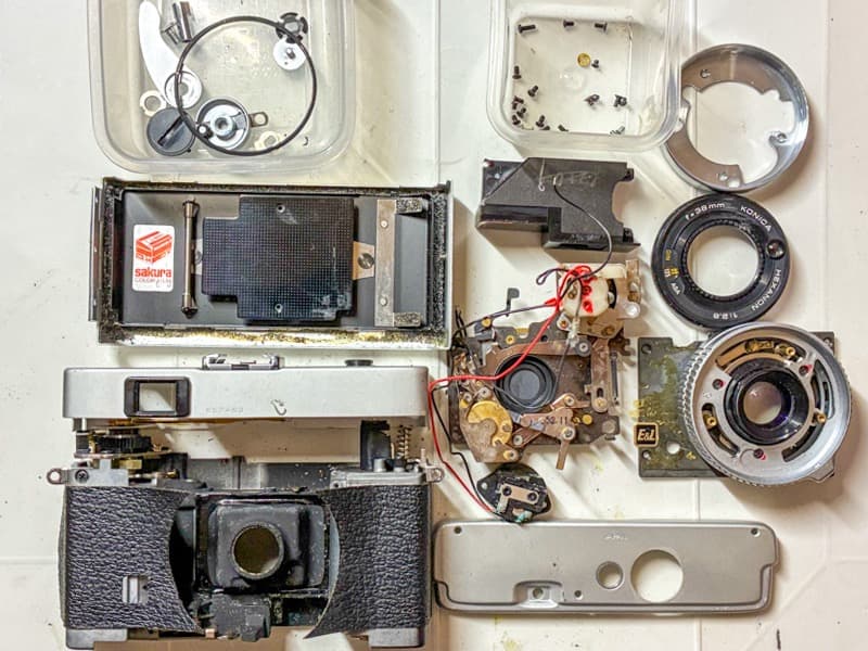 【整備品】KONICA C35 E&L コニカ 美品