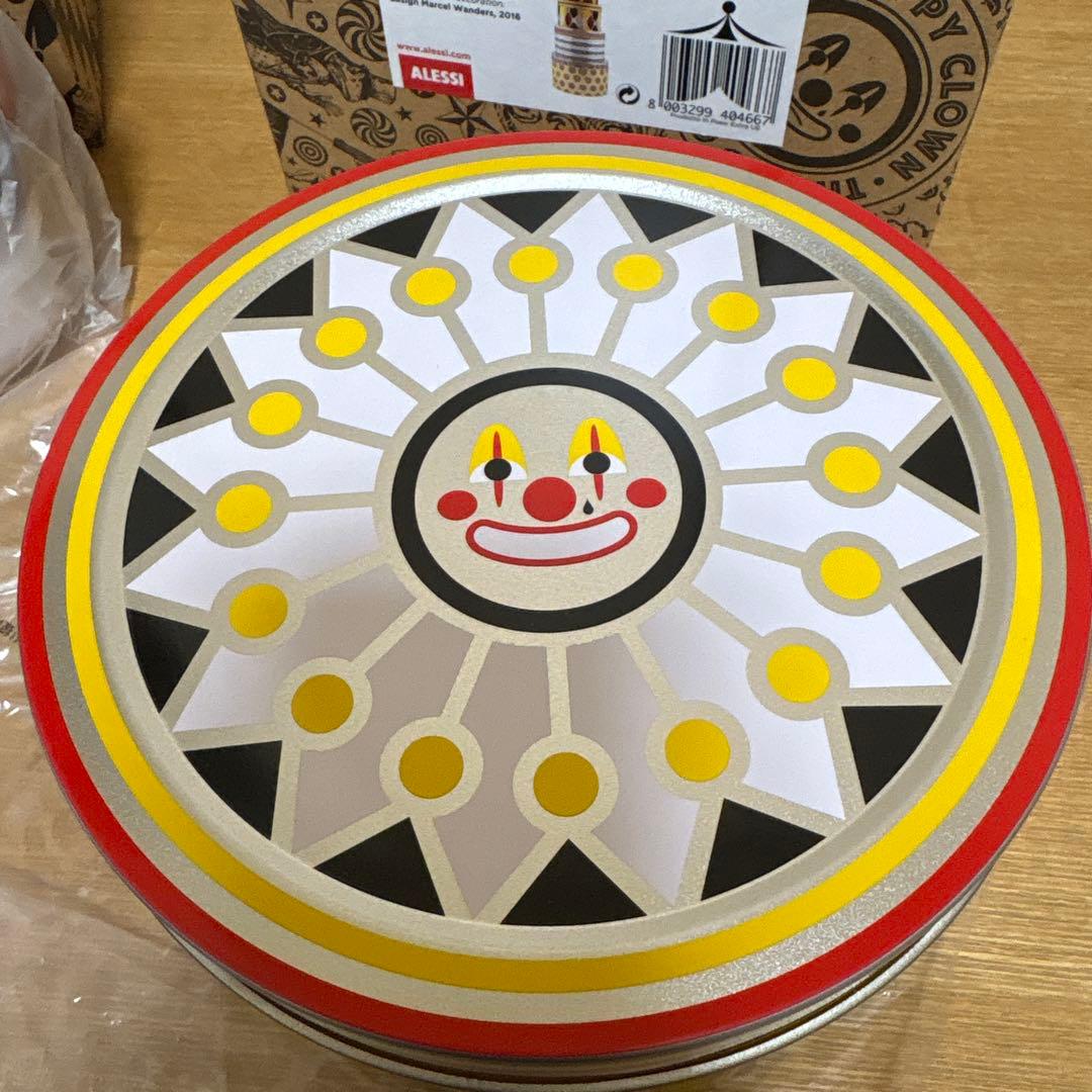 アレッシィ　ALESSI サーカス　CIRCUS 収納ジャー　ガラスジャー　２点