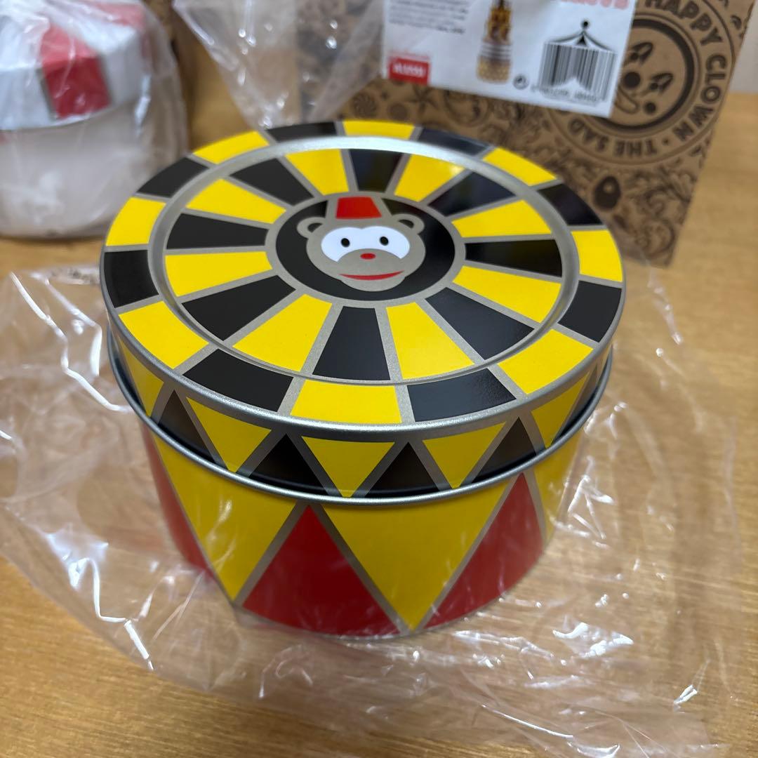 アレッシィ　ALESSI サーカス　CIRCUS 収納ジャー　ガラスジャー　２点