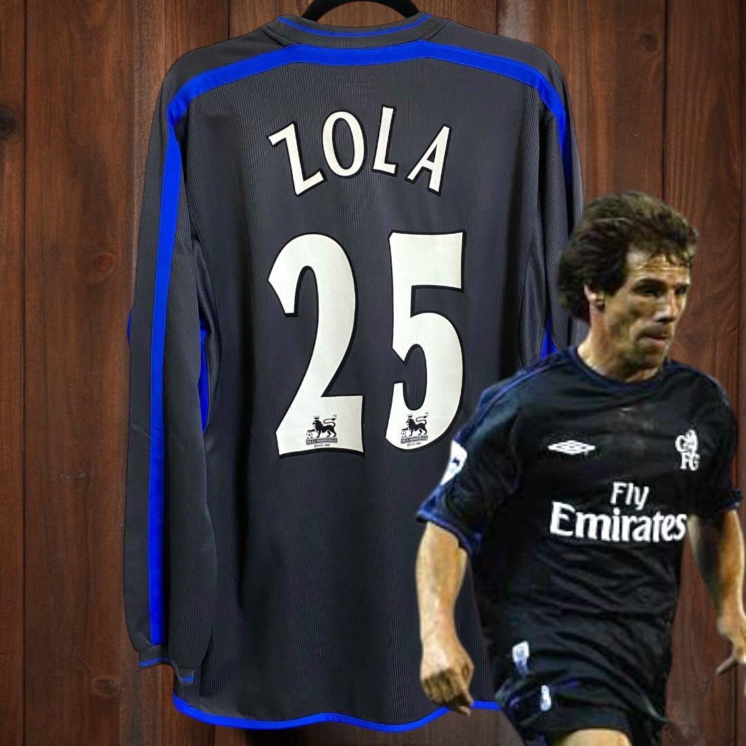 正規品』チェルシー 02/04 アウェイ ゾラ ユニフォーム ウェア - メルカリ