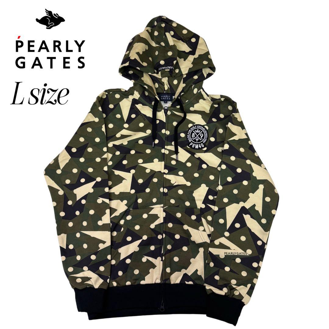 PEARLY GATES 迷彩ドットジャケット パーカー フード付き 5サイズ