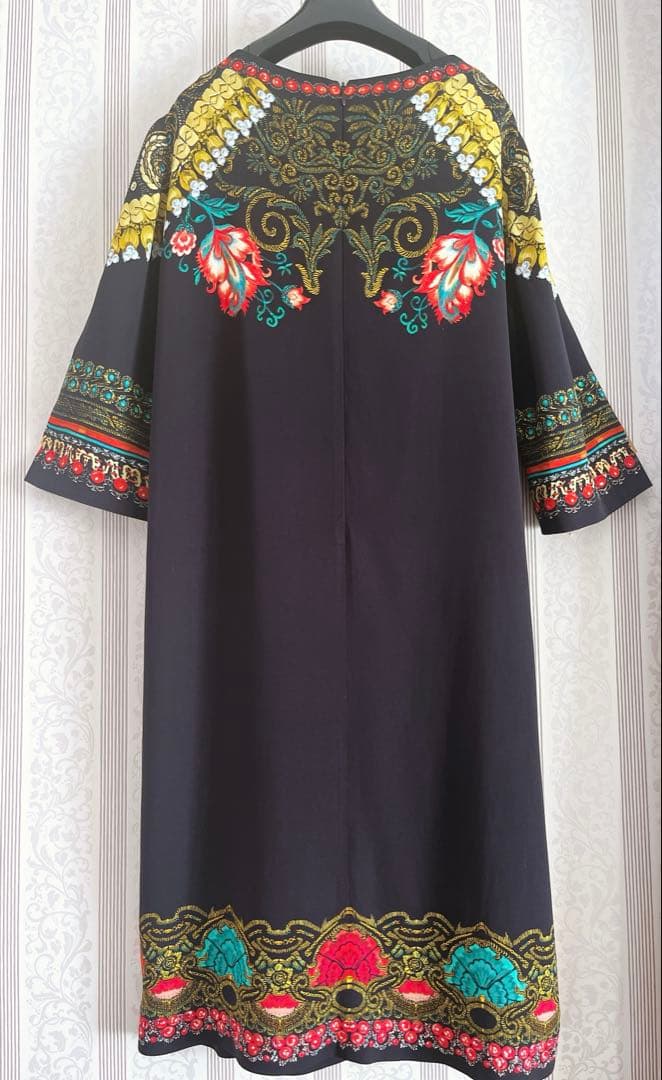 値下げ セール☆ETRO エトロ 洗練 プレシャス 秋冬 ゆったり 美人 ドレス