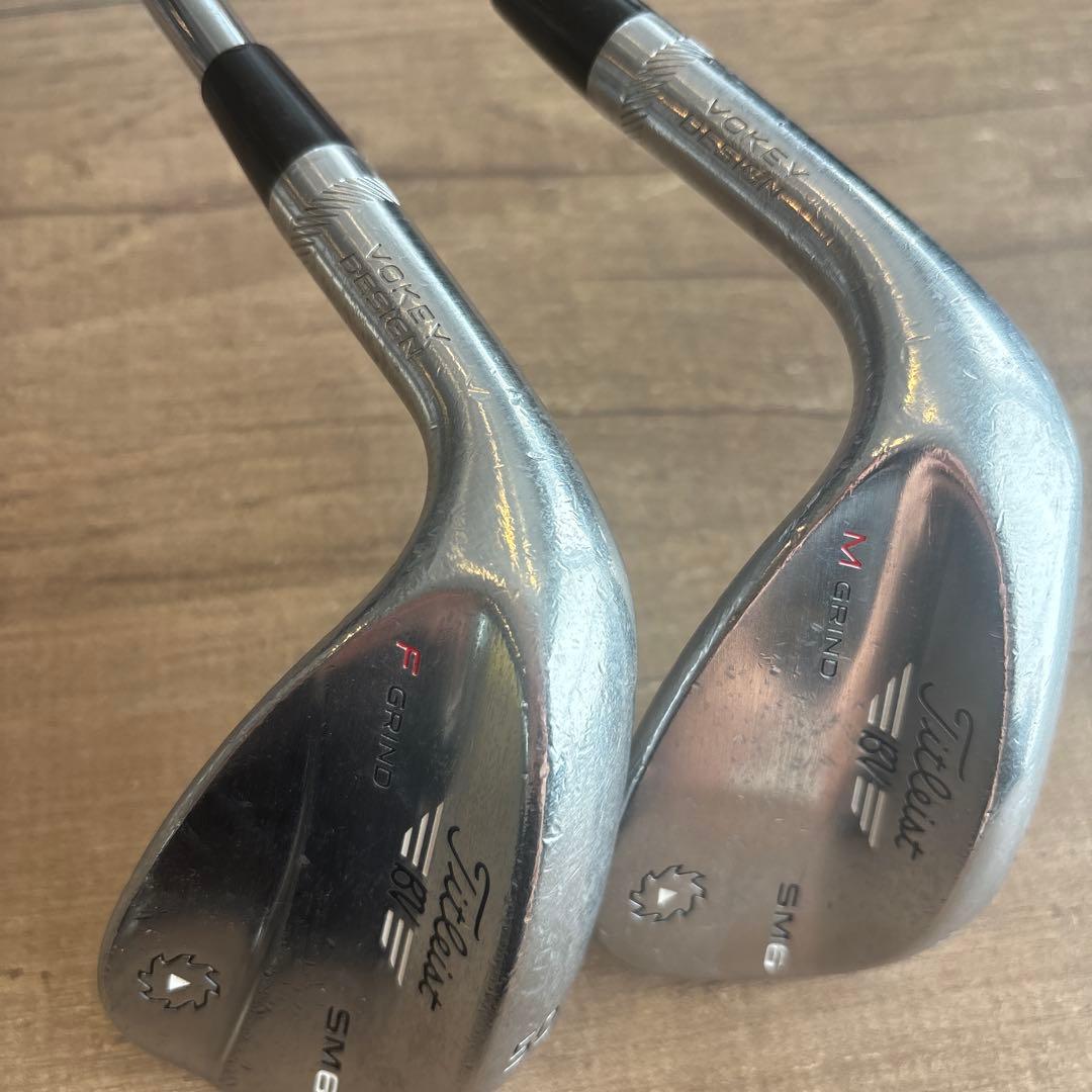 Titleist SM6ウェッジ 50度 56度レフティー2本セット - クラブ