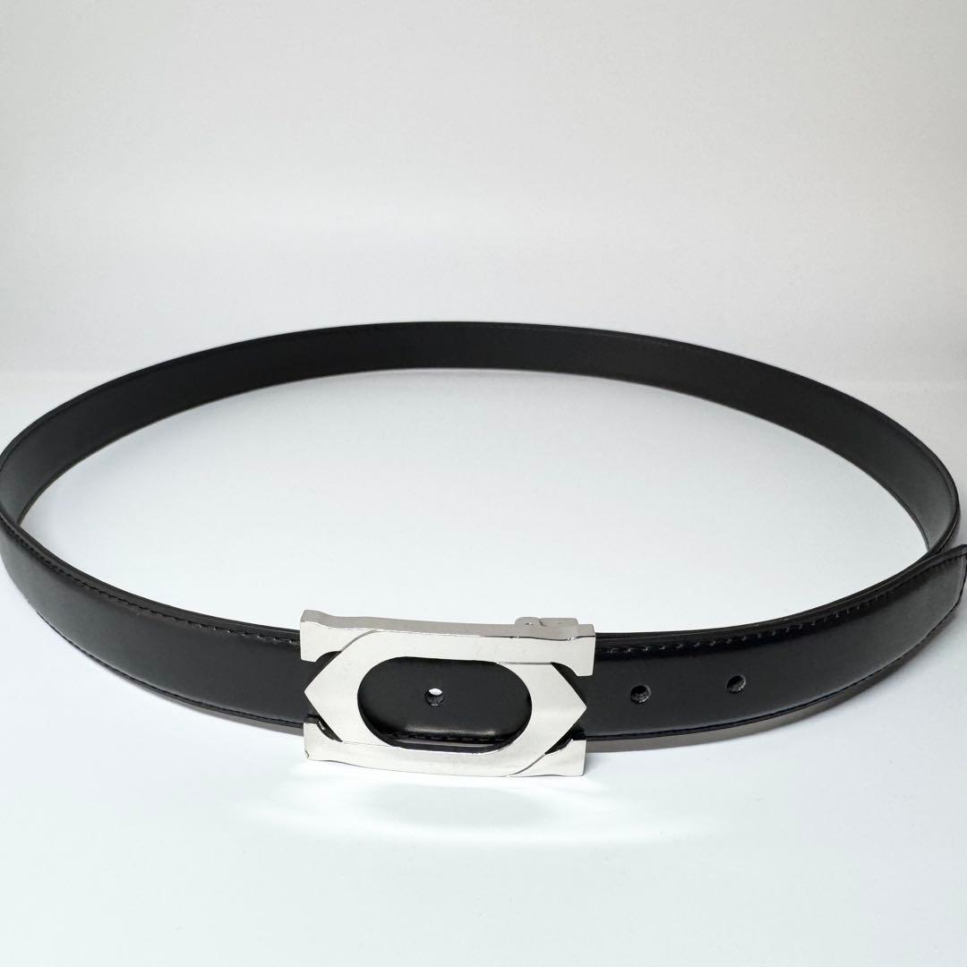 美品】カルティエ ベルト コネクトクロス ダブルC デカロゴ レザー