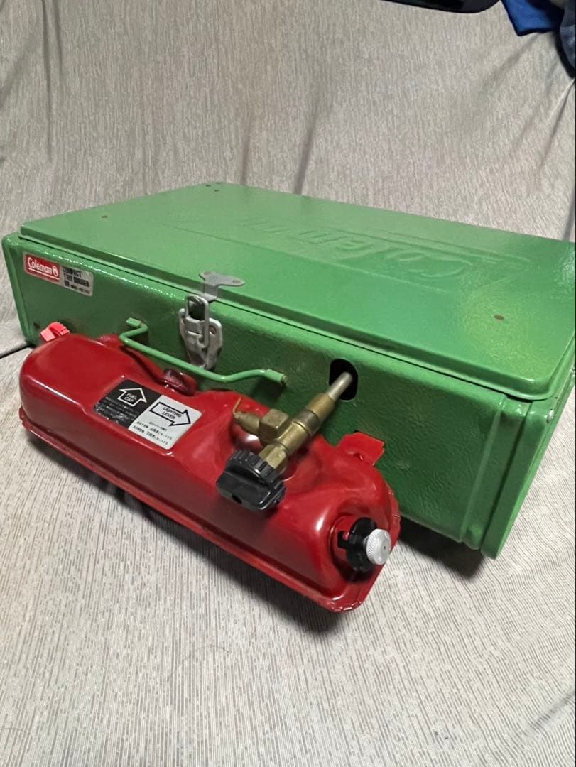 Coleman コールマン423-770J ツーバーナーコンロ カエル色 - メルカリ