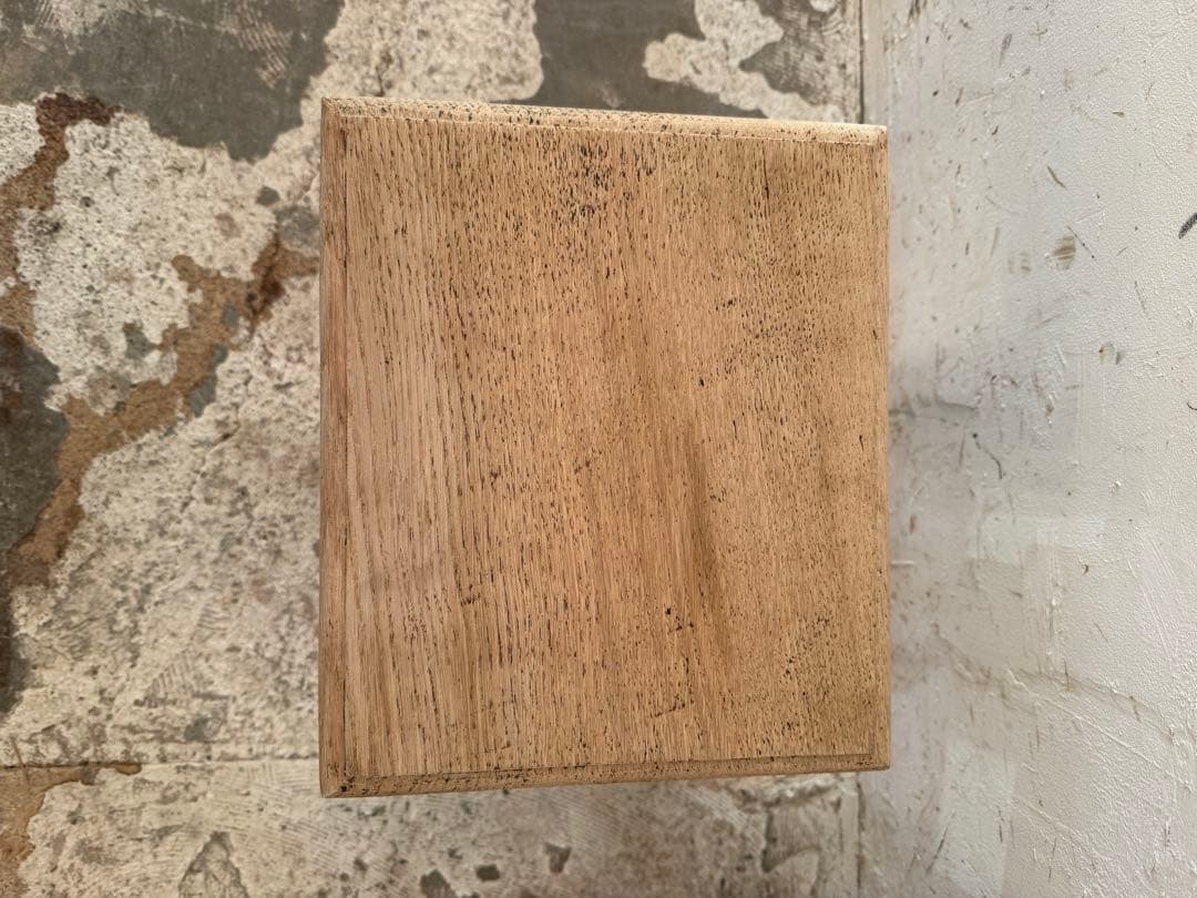 年末・年始SALE サイドテーブル スツール ディスプレイ台 剥離 no2