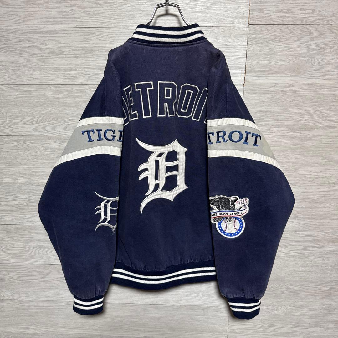 90s JH Design MLB デトロイトタイガース 3XL スタジャン