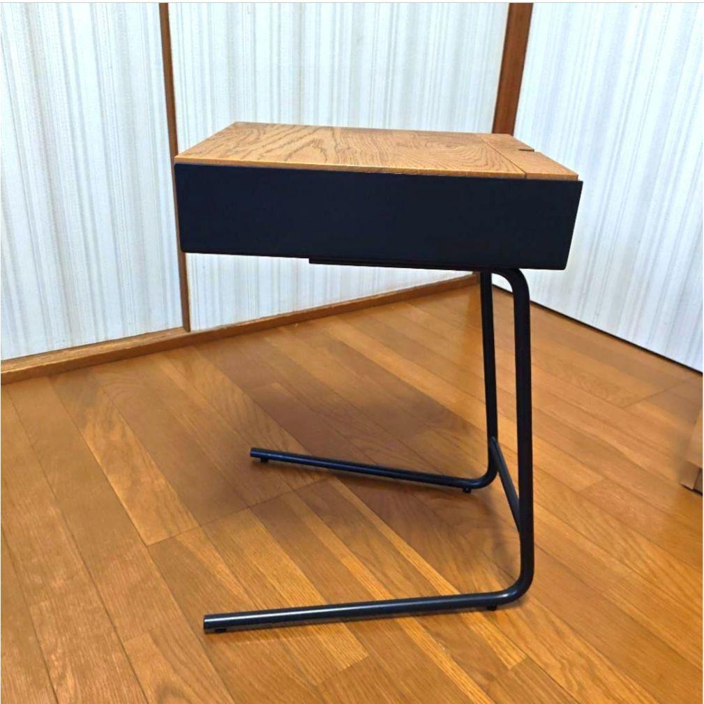 【美品】unico ウニコ ADDAY(アディ) サイドテーブル