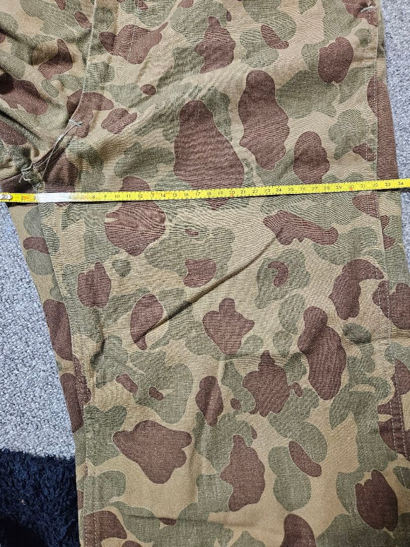 50s RED HEAD ダックハンターカモ パンツ - メルカリ