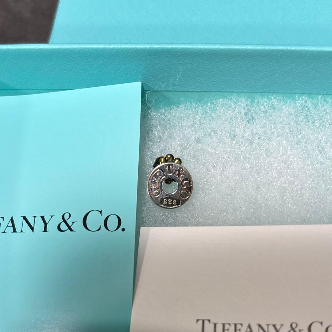 ⭐️Tiffany & Co. ピアス ラウンド　サークル　T&CO シルバー片耳