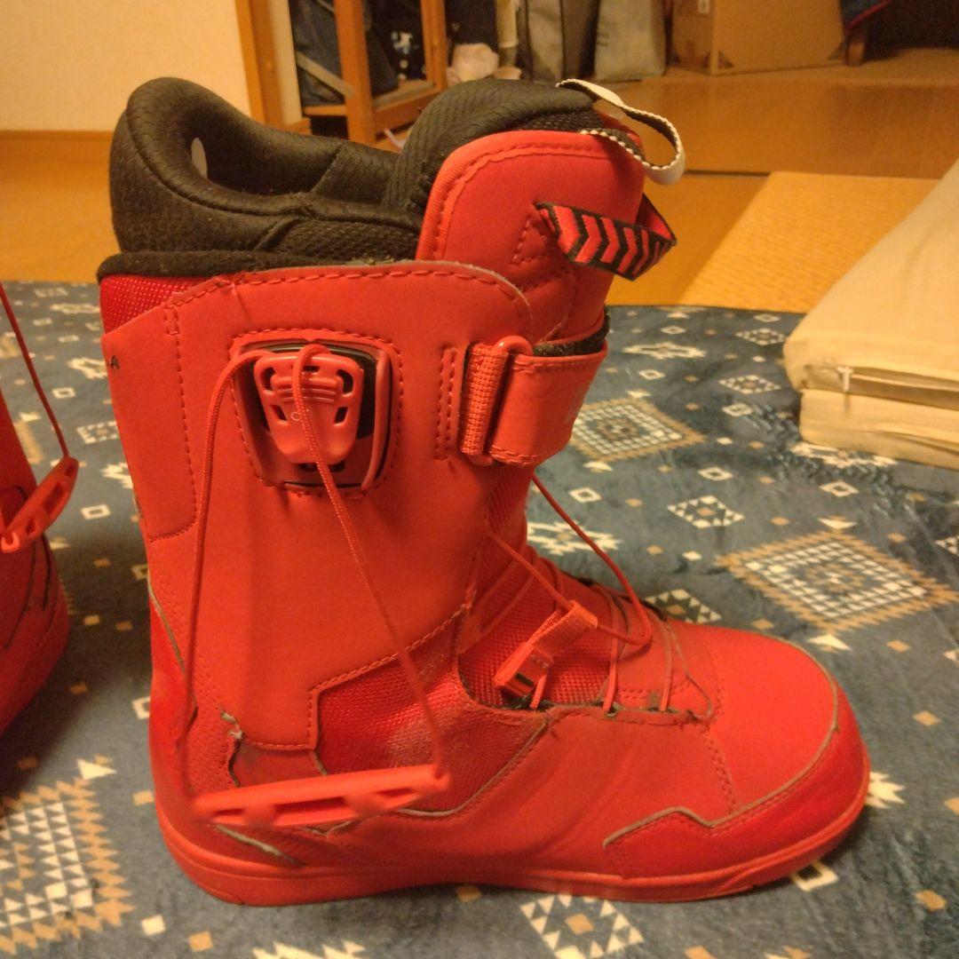 DEELUXE ディーラックス　ID 25.5 レッド 中古