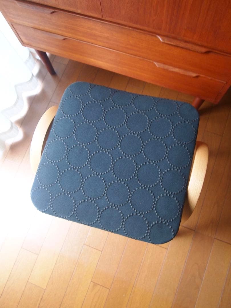 さくらポポさん専用 ミナペルホネン 秋田木工 ハンドメイド 剣持スツールD 生地