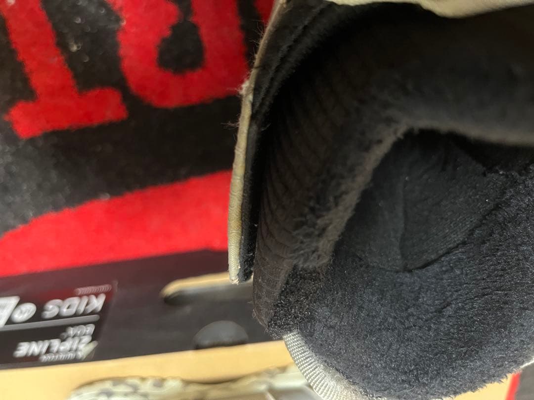 バートン　BURTON ZIPLINE BOAキッズ　スノーボードブーツ23cm