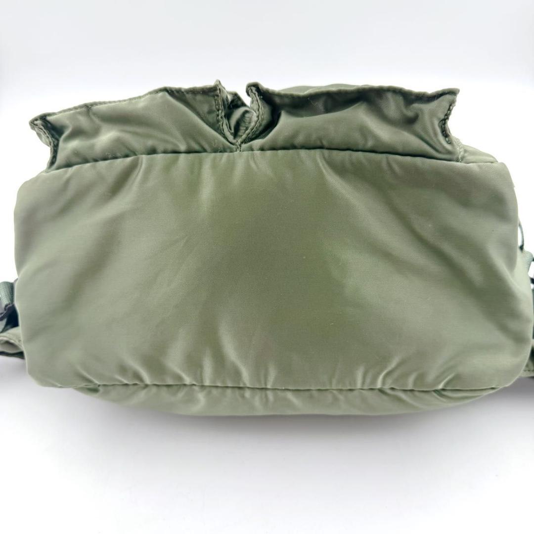 PORTER タンカー 2way ボディバック ショルダー　ウエスト　カーキ