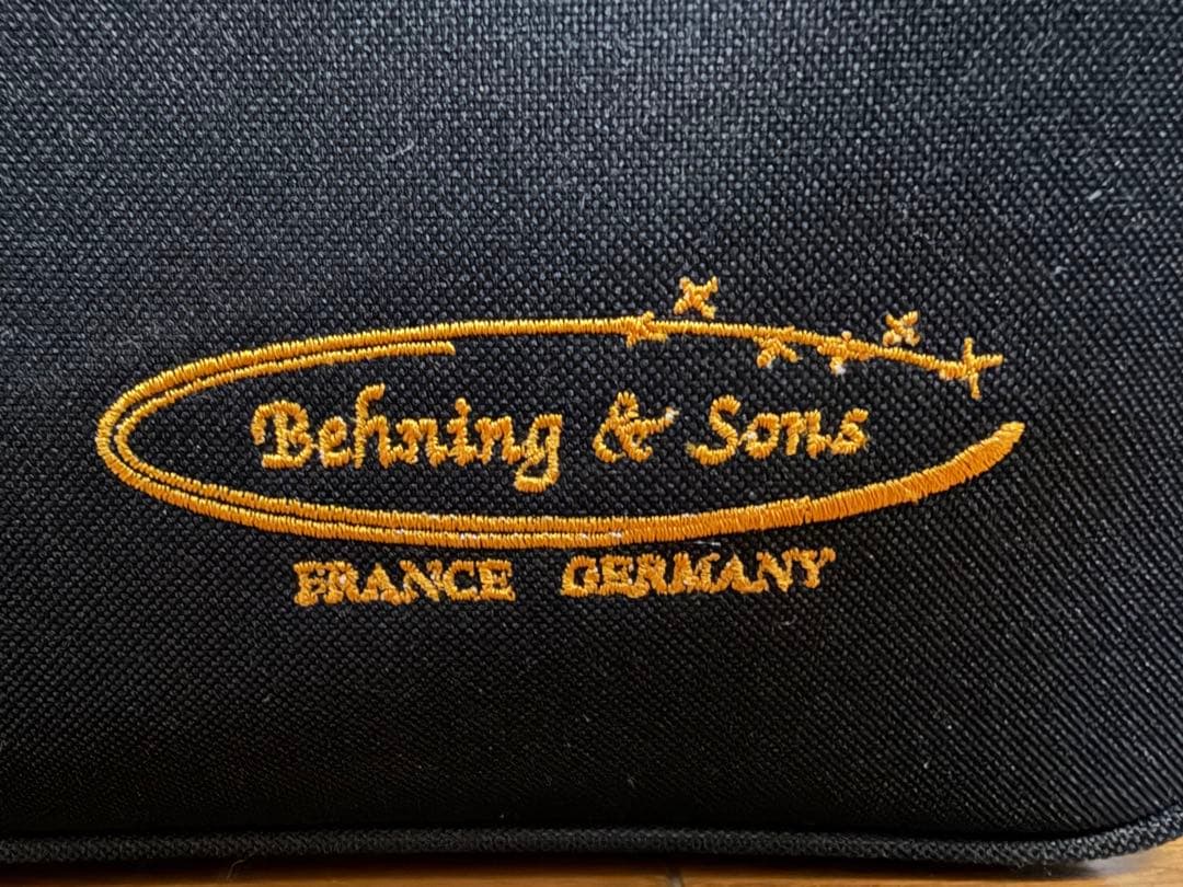 Behning & Sons バストランペット 本体 ケース付き