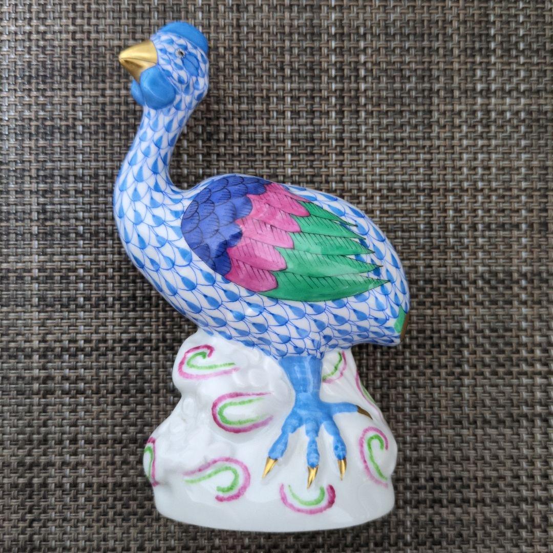 HEREND ヘレンド ホロホロチョウ フィギュリン 置物