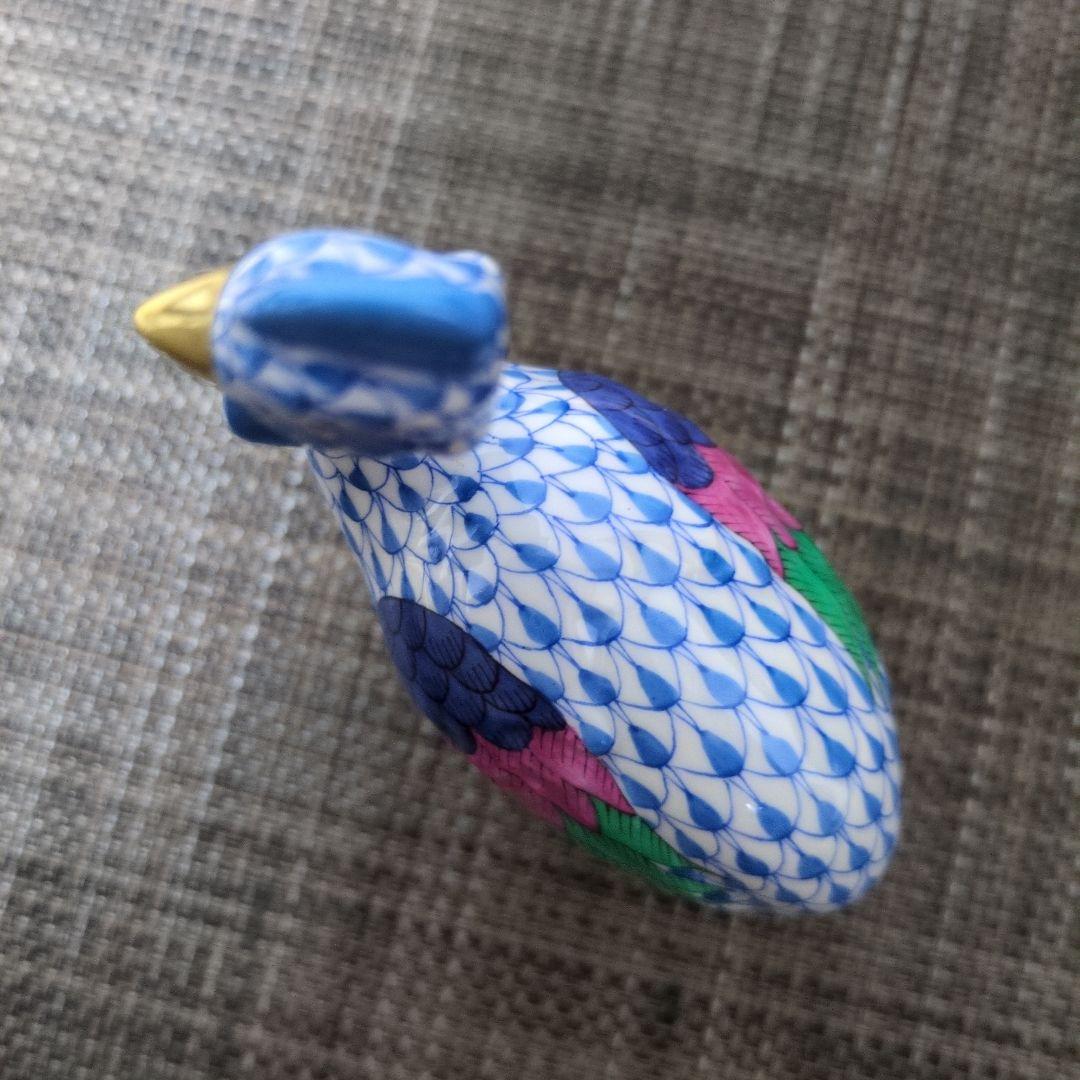 HEREND ヘレンド ホロホロチョウ フィギュリン 置物