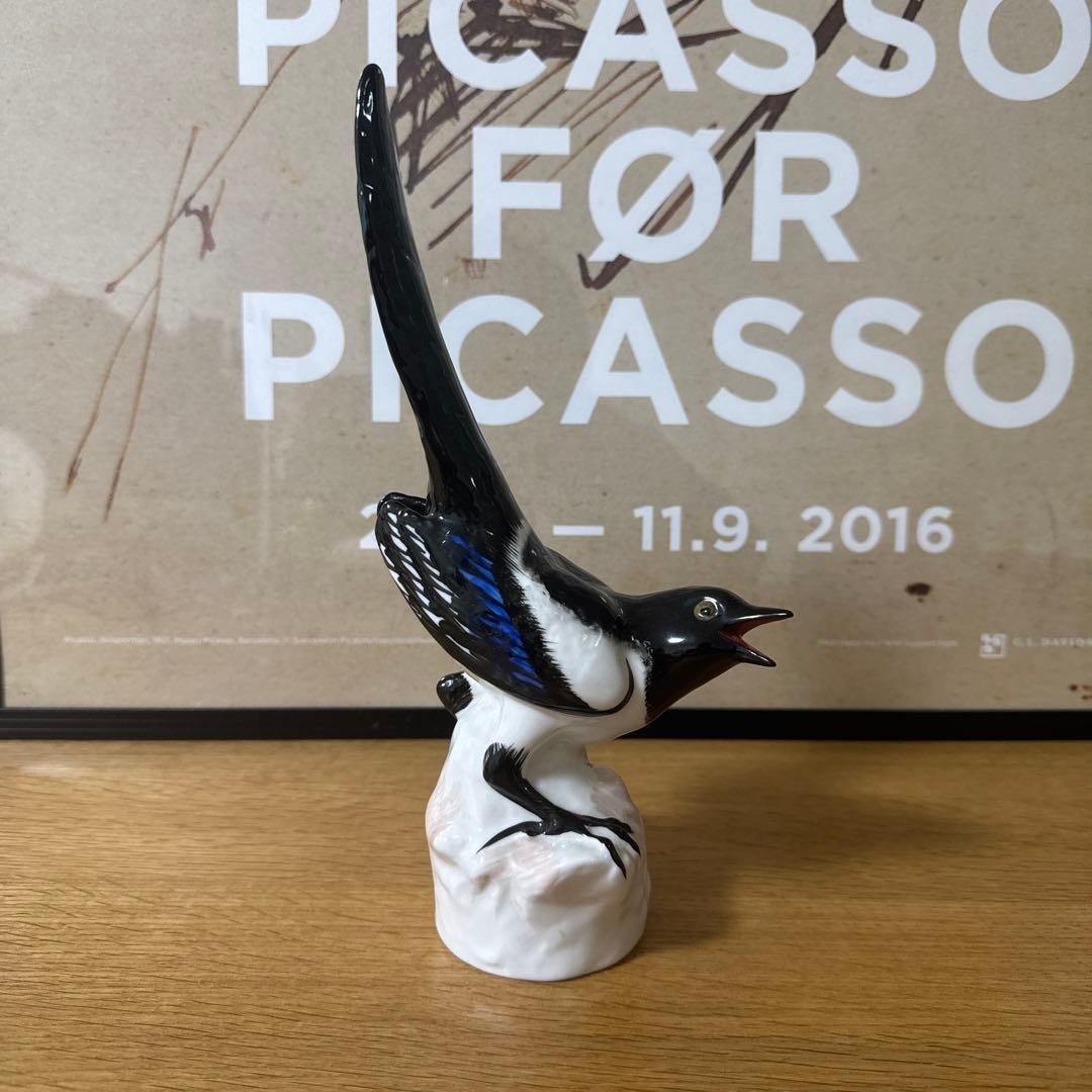 Lomonosov ロモノーソフ　インペリアル・ポーセリン　置物　雑貨　鳥　陶器