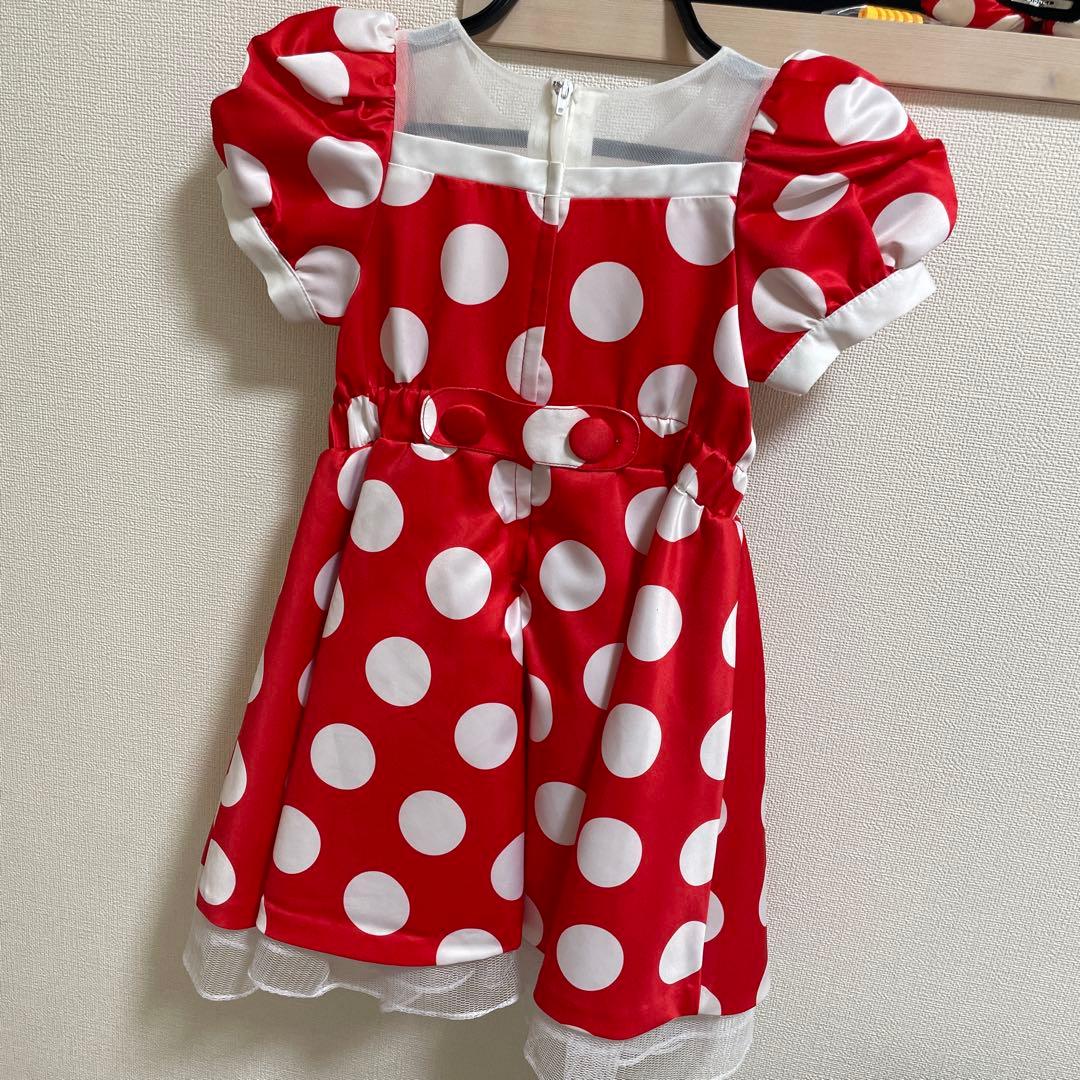 【110】ビビディバビディブティック　ミニーちゃん　ドレス