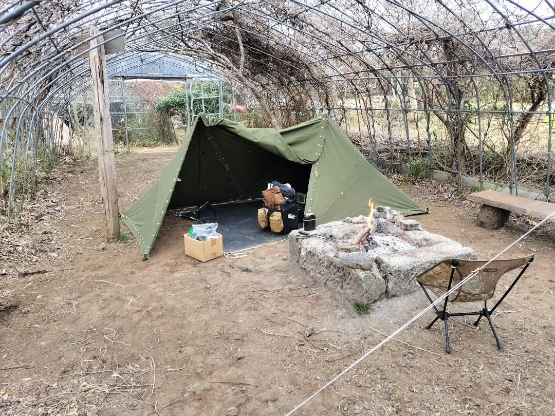 ノルウェー?軍幕　４枚セット