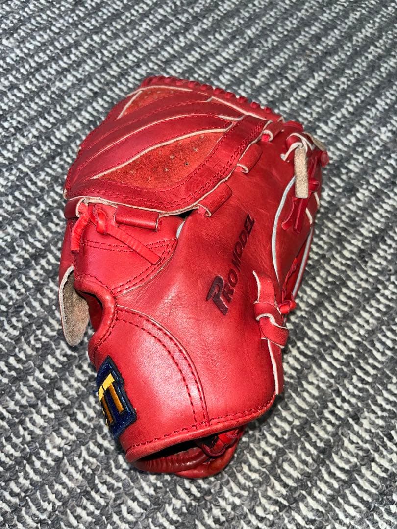 ZETT レッド 野球グローブ