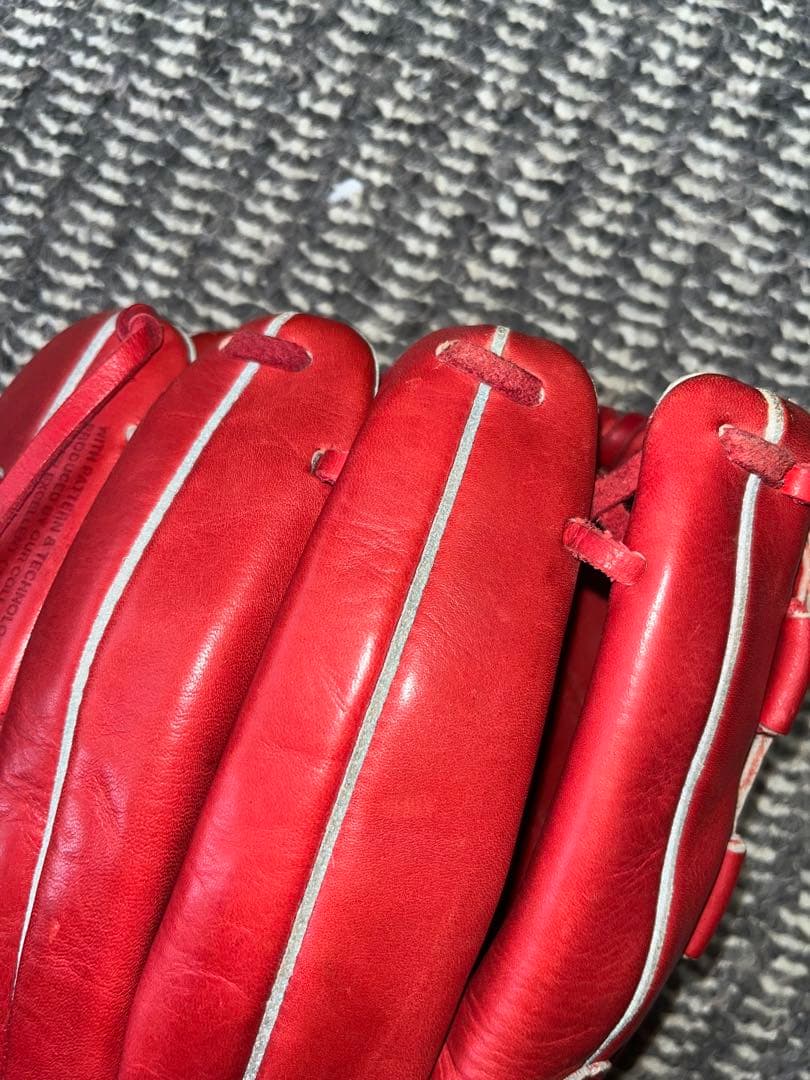 ZETT レッド 野球グローブ