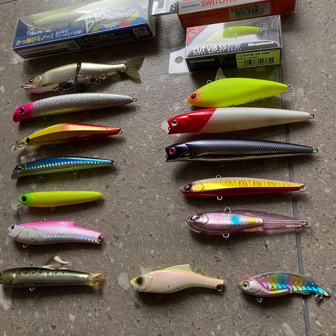 ブローウィン　ブルーブルー　スイッチヒッター　ジョイクロ　セット　シーバス