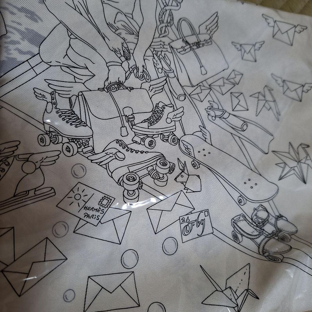 新品 Hermesエルメススカーフカレ90フラッグシップ