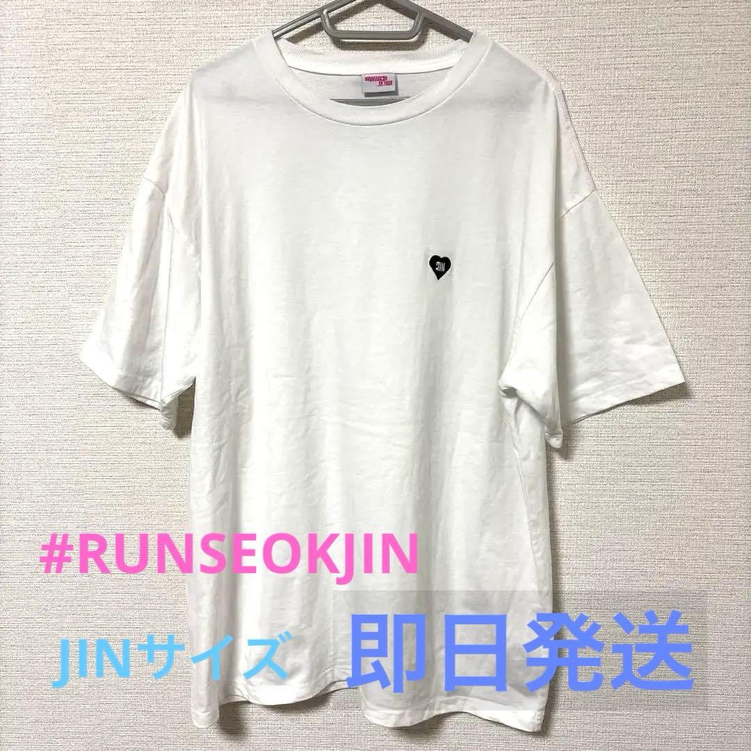 BTSジン RUNSEOKJIN in JAPAN ツアーTシャツ ホワイト - メルカリ
