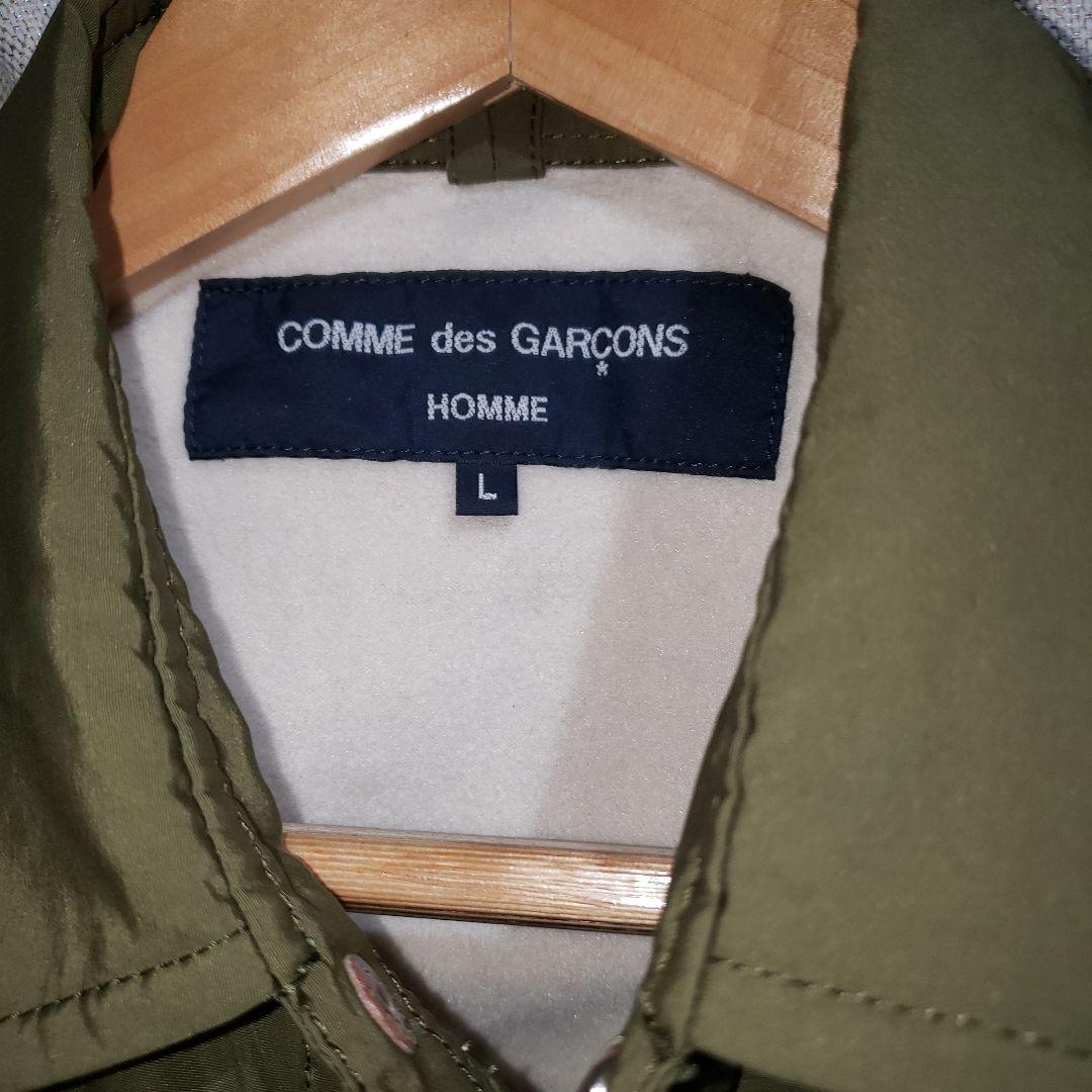 COMME des GARÇONS ジャケット Lサイズ オリーブ・ホワイト