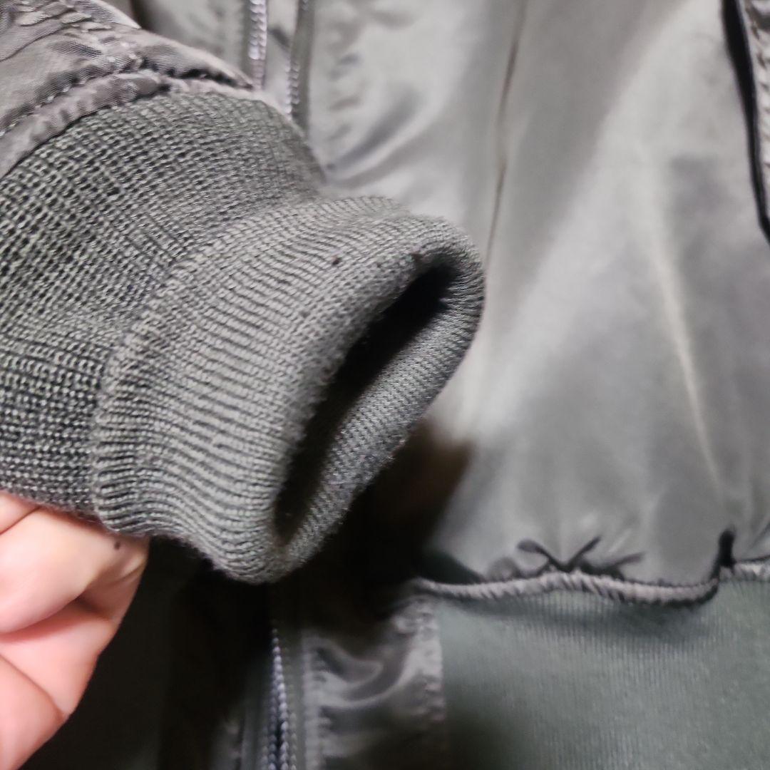 ALPHA アルファ MA-1 レプリカグレー Lサイズ　#2000