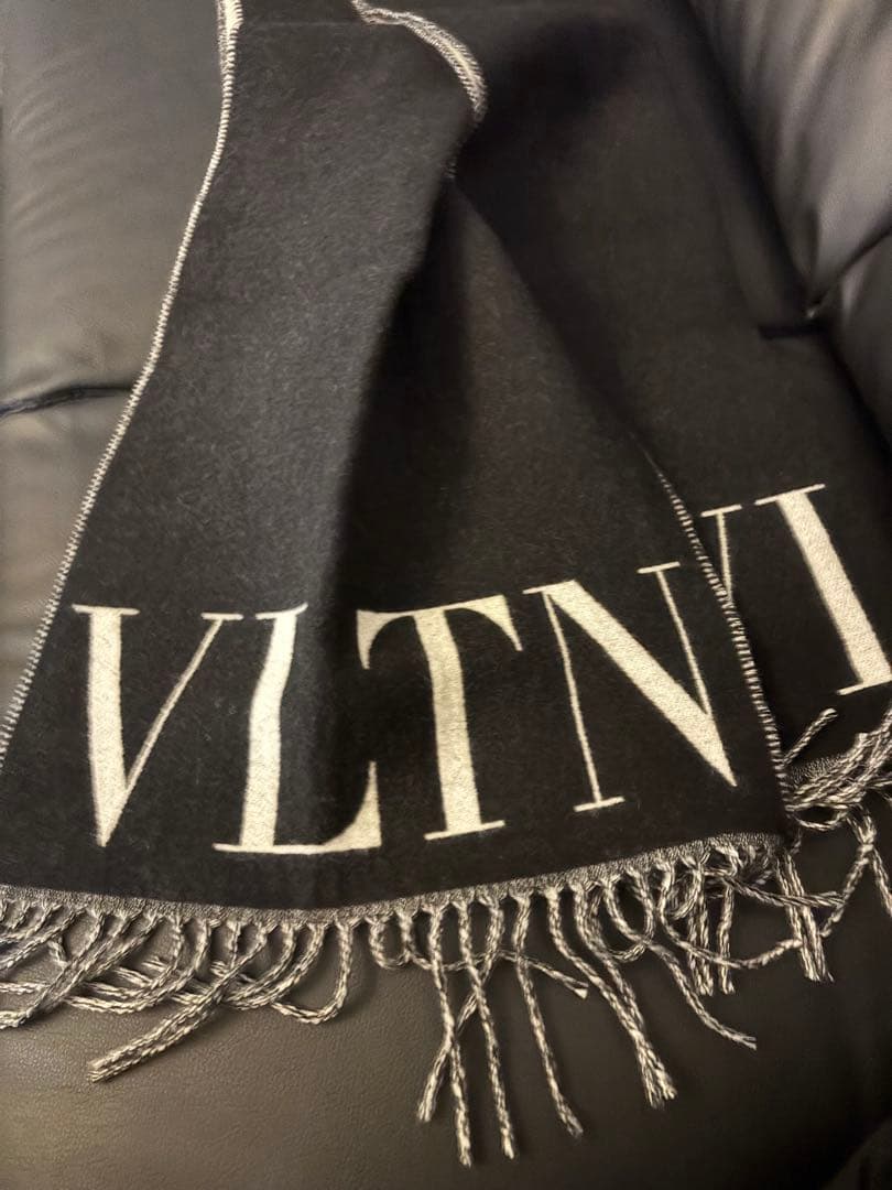 VALENTINO ヴァレンティノ カシミヤ ウールマフラー 使用数回美品