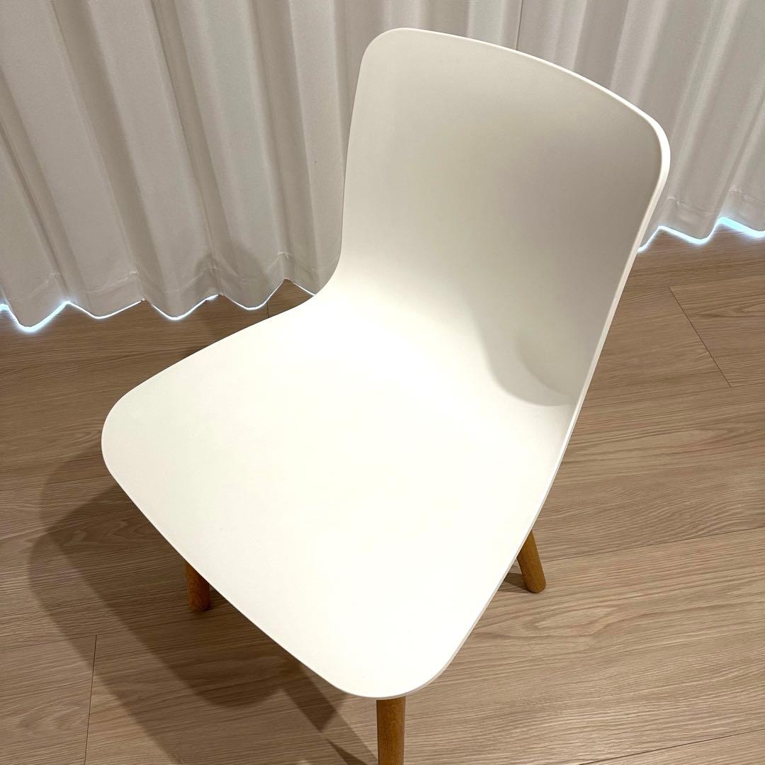 vitra ヴィトラ HAL wood チェア 椅子 ジャスパーモリソン 白