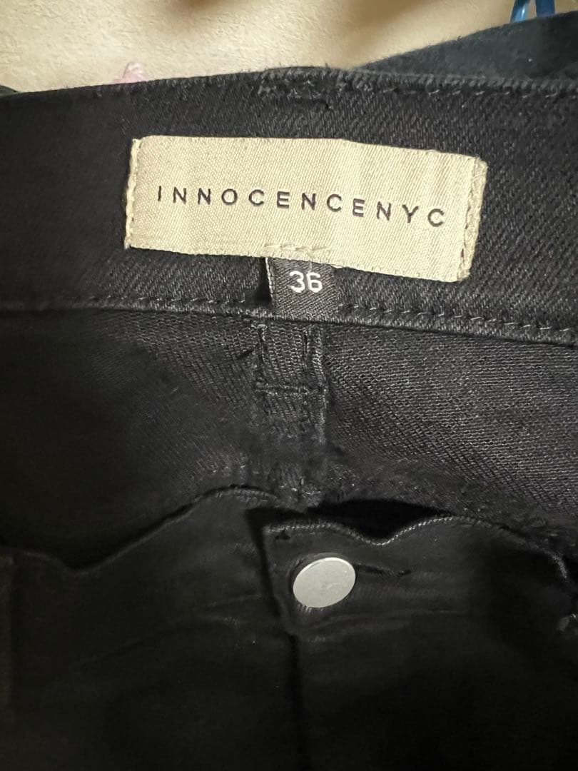 innocence nyイノセンスニューヨーク ワックスデストロイパンツ