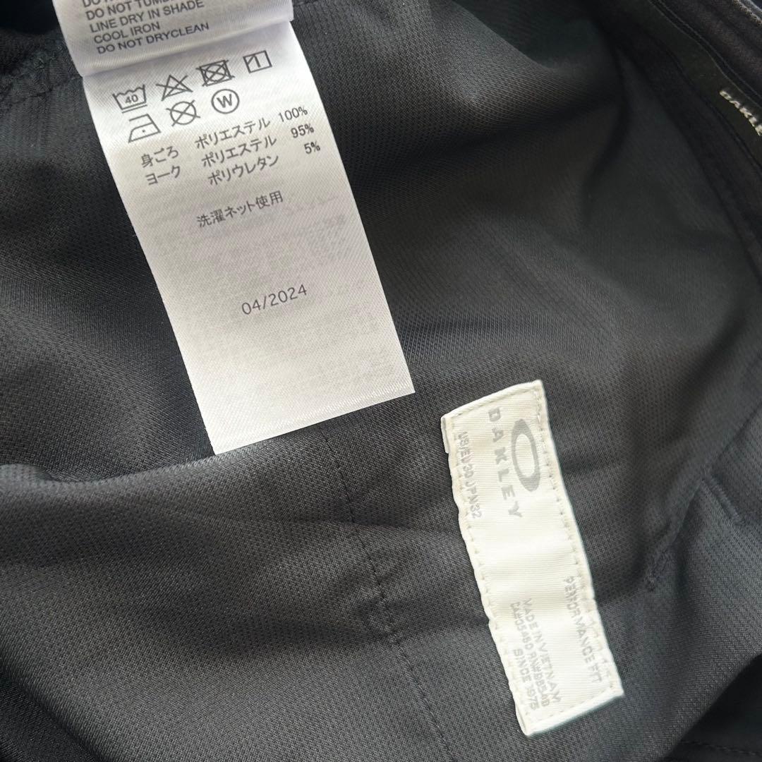 新品　オークリー　パンツ　ストレッチ　テーパード　スカル　ネイビー　春秋冬　32