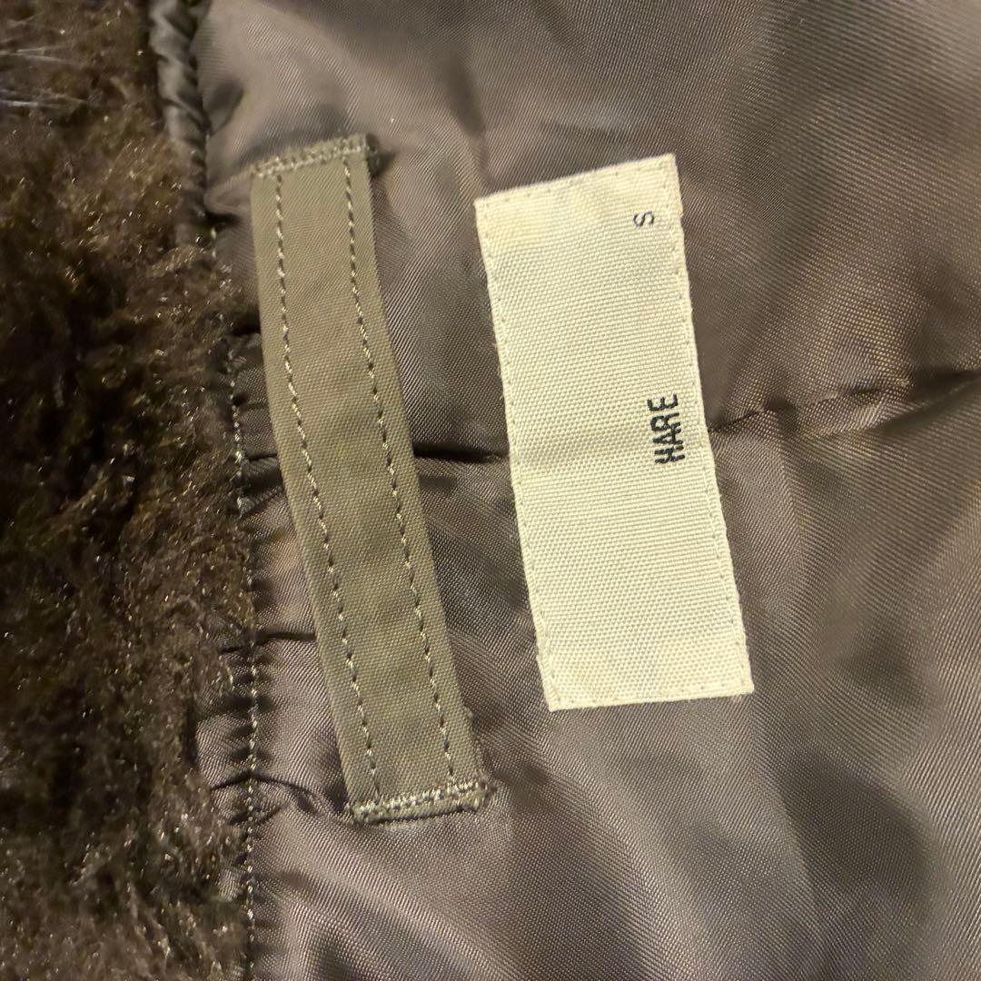 00s archive HARE y2kミリタリー n2bフライトジャケット短丈