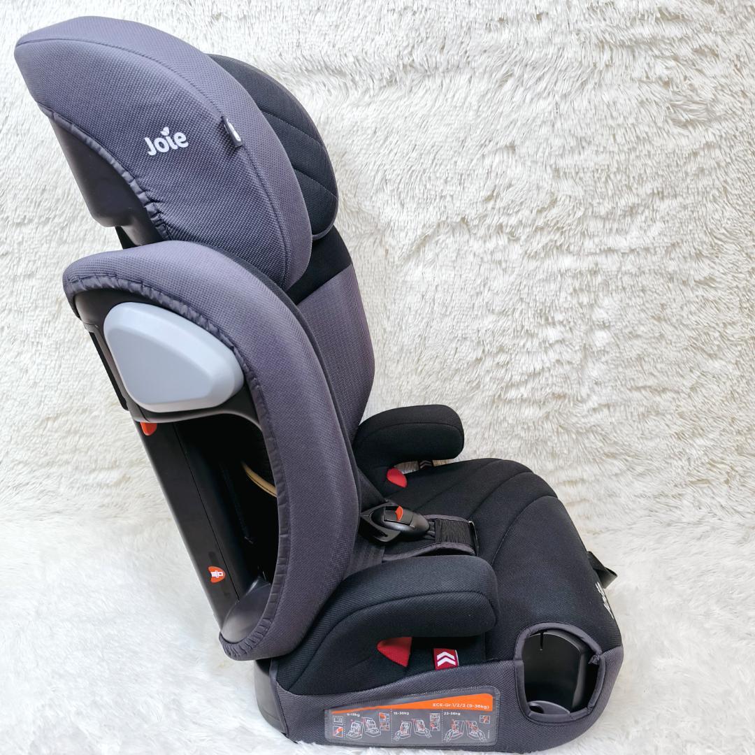 【美品】Joie　ジョア　エレベート　ジュニアシート　チャイルドシート　ブラック