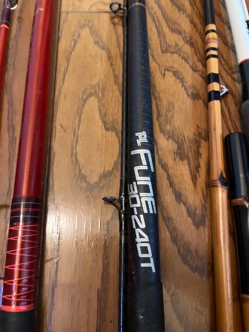 nft リョービ ダイワ ボート竿 船竿 5本セット パワーループ fune