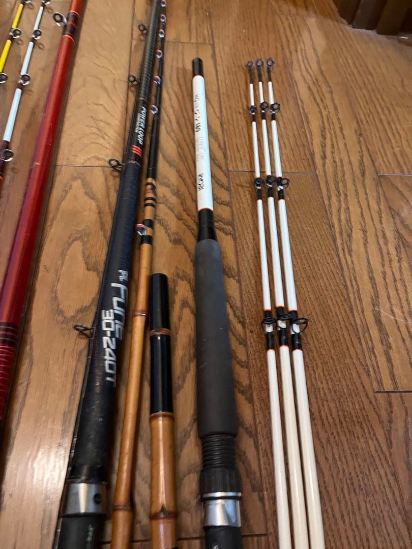 nft リョービ ダイワ ボート竿 船竿 5本セット パワーループ fune