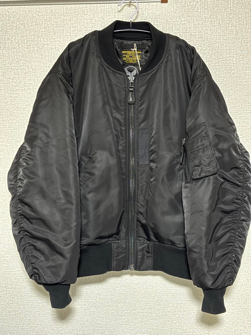 WAIPER.inc 米軍 最初期型 MA-1フライトジャケット XLブラック - メルカリ